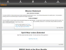 Tablet Screenshot of emssc.org